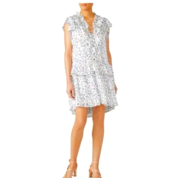 Sabina Musayev whit dot sun dress small - Picture 2 of 10